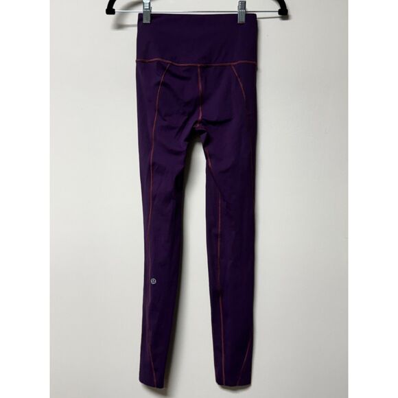 LULULEMON Like Nothing Tight Darkest Magenta, Sz 2 - Picture 6 of 12